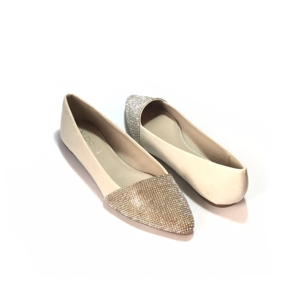 Aldo Rhinestone Flats